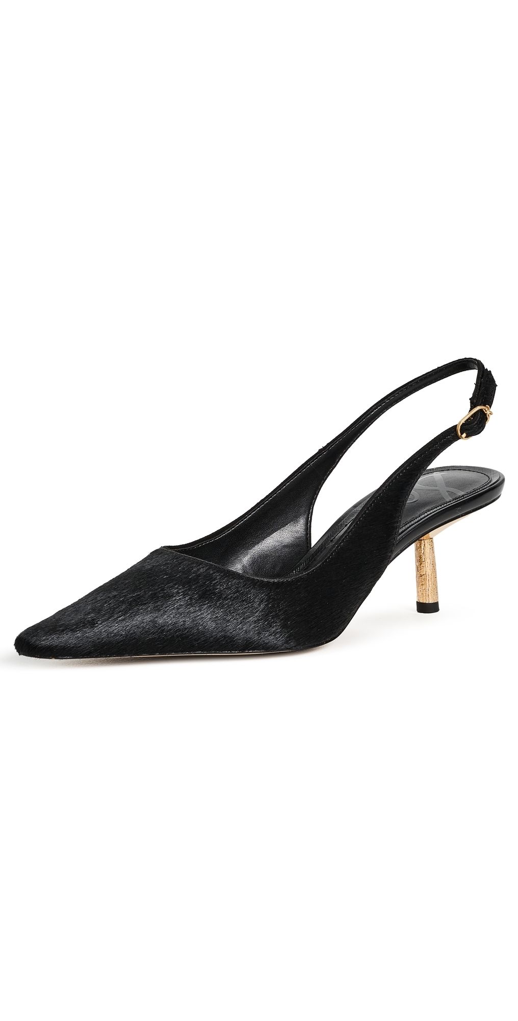 Sam Edelman Bianka Slingback Heels Black 7.5