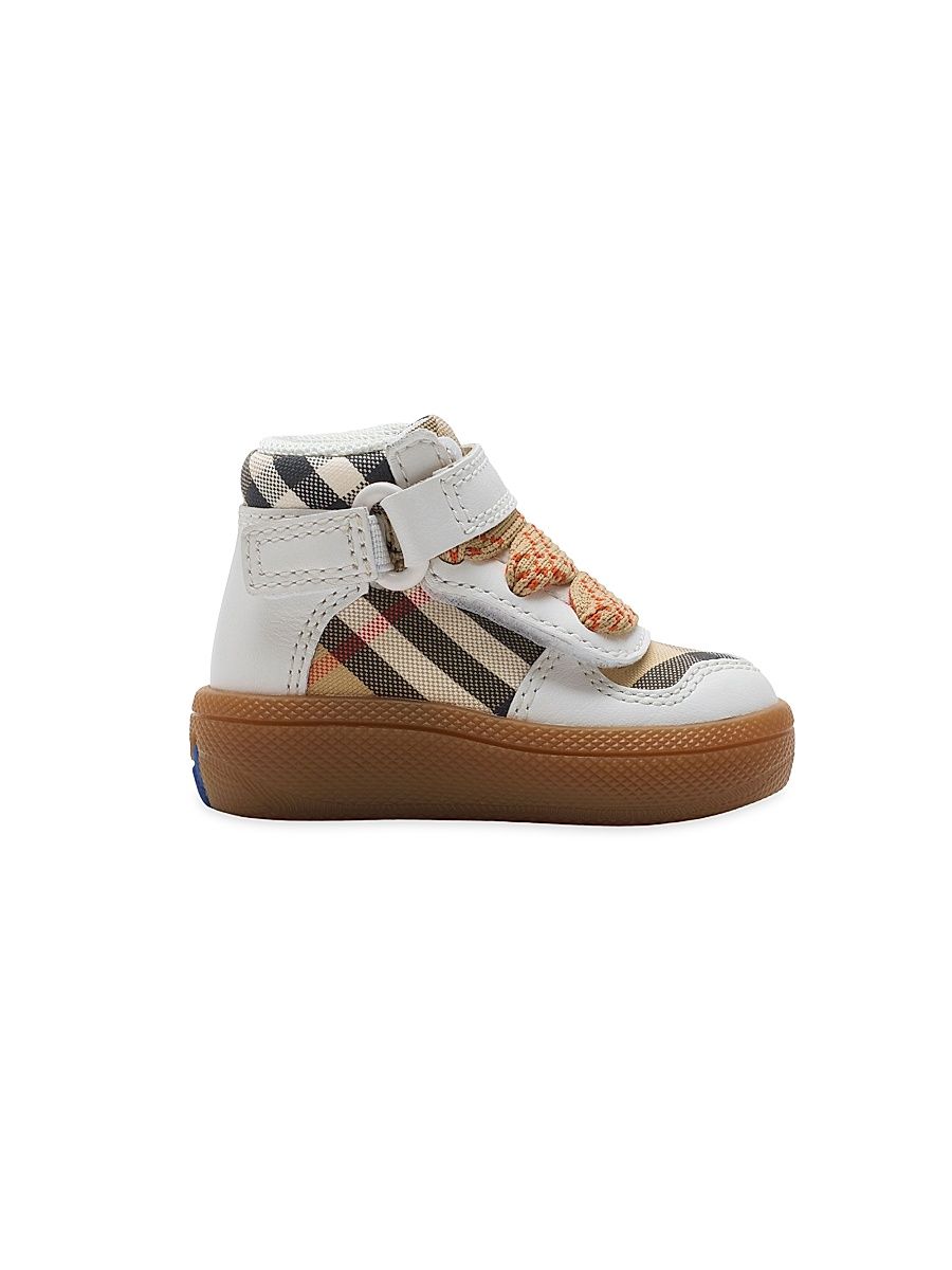 Baby's, Little Kid's & Kid's Sheldon High-Top Sneakers - Sand Check - Size 3.5 (Child)