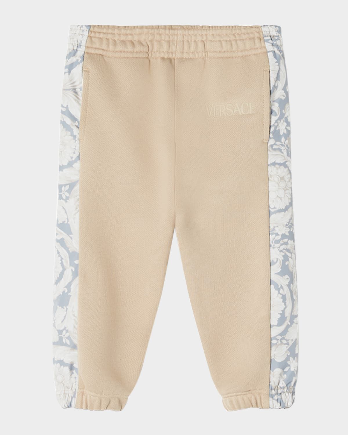 Boy & apos;s Barocco-Trim Fleece Sweatpants