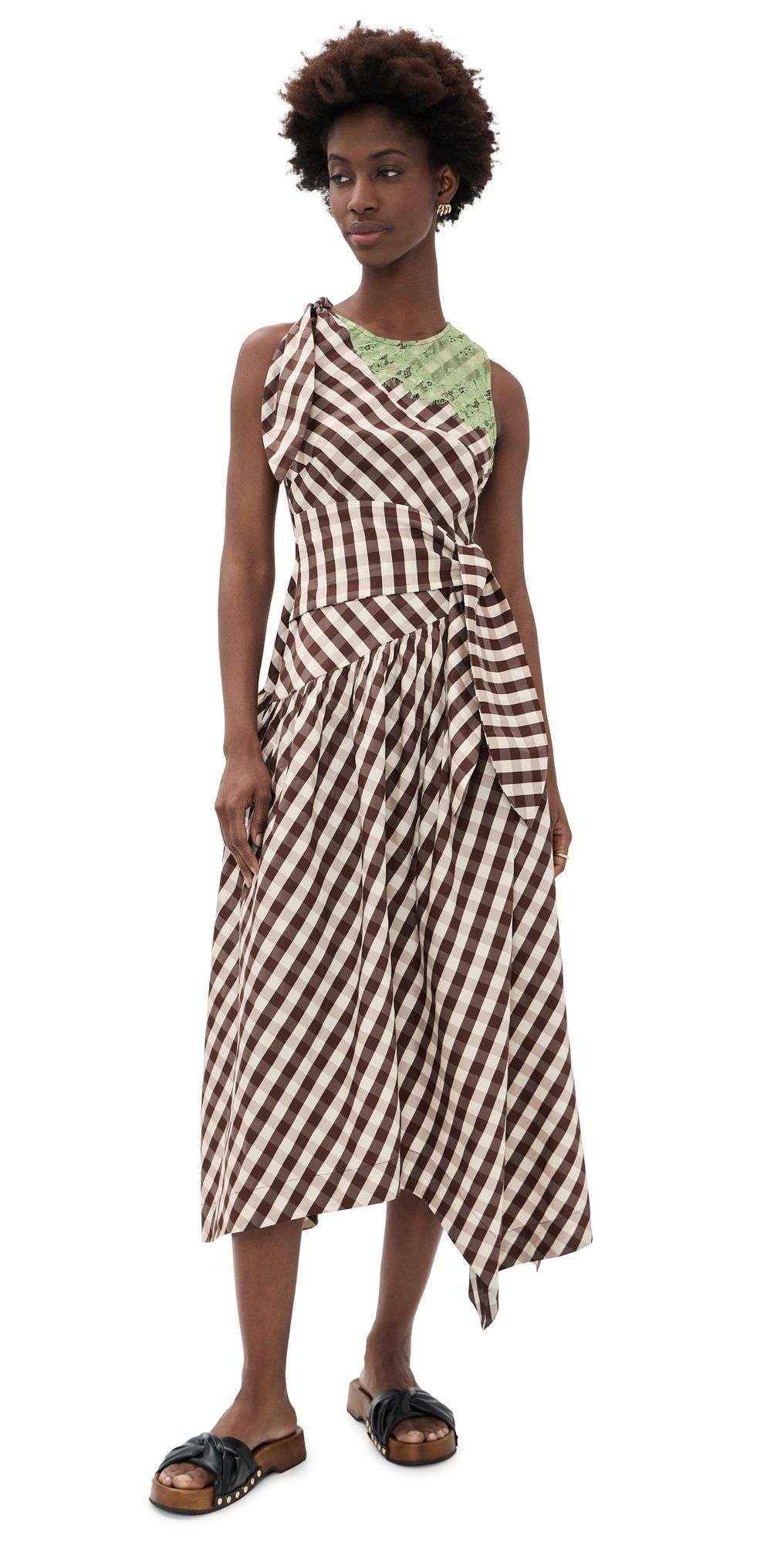 Damson Madder Gisele Midi Dress Choc 6