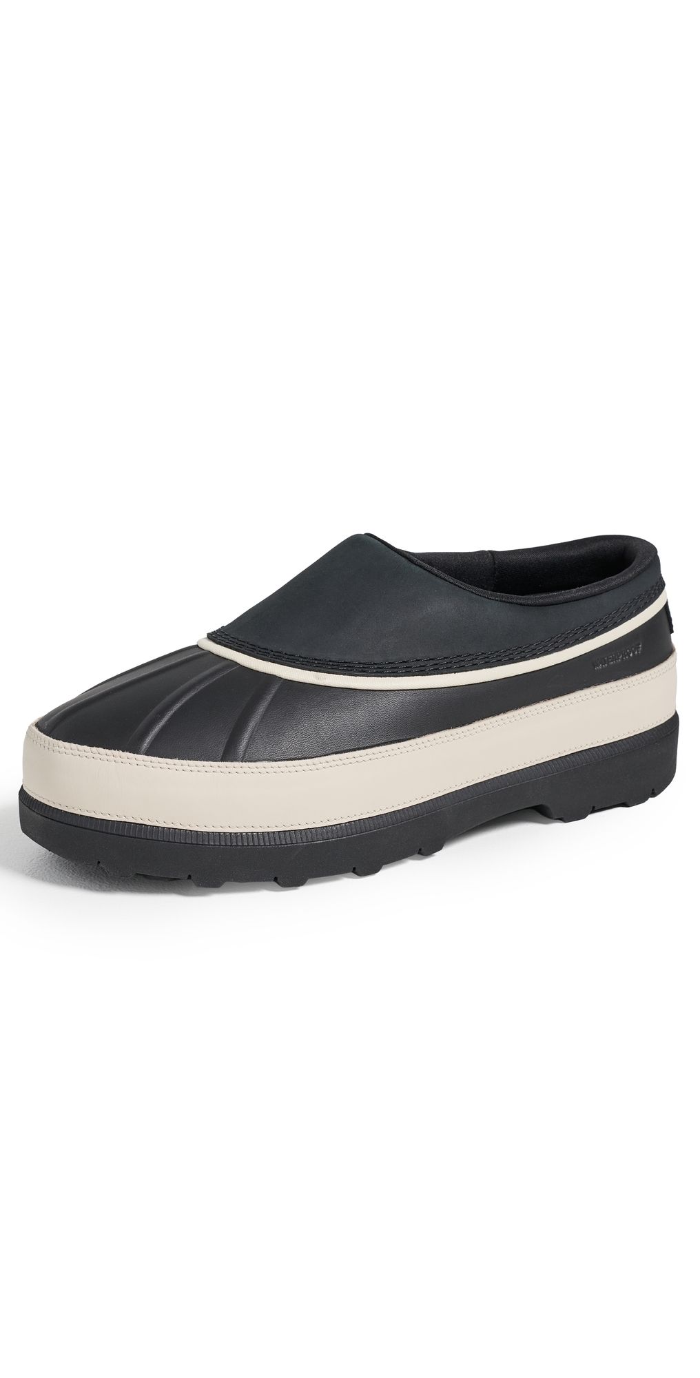Sorel Ambler Water Resistant Clogs BLACK/BLEACHED CERAMIC 12