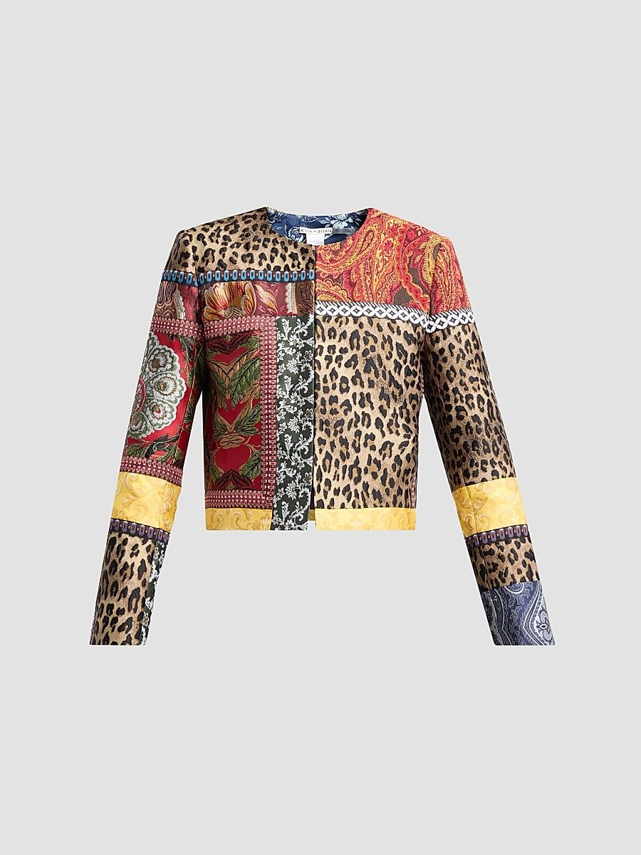 Women's Kidman Patchwork Jacket - Size XL