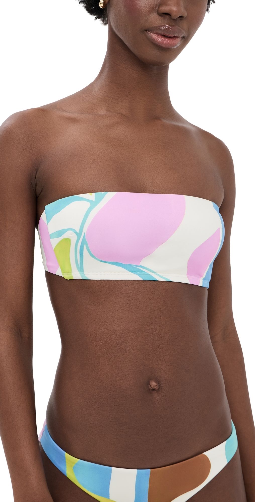 Vitamin A Nala Bandeau Coast Colorblock L