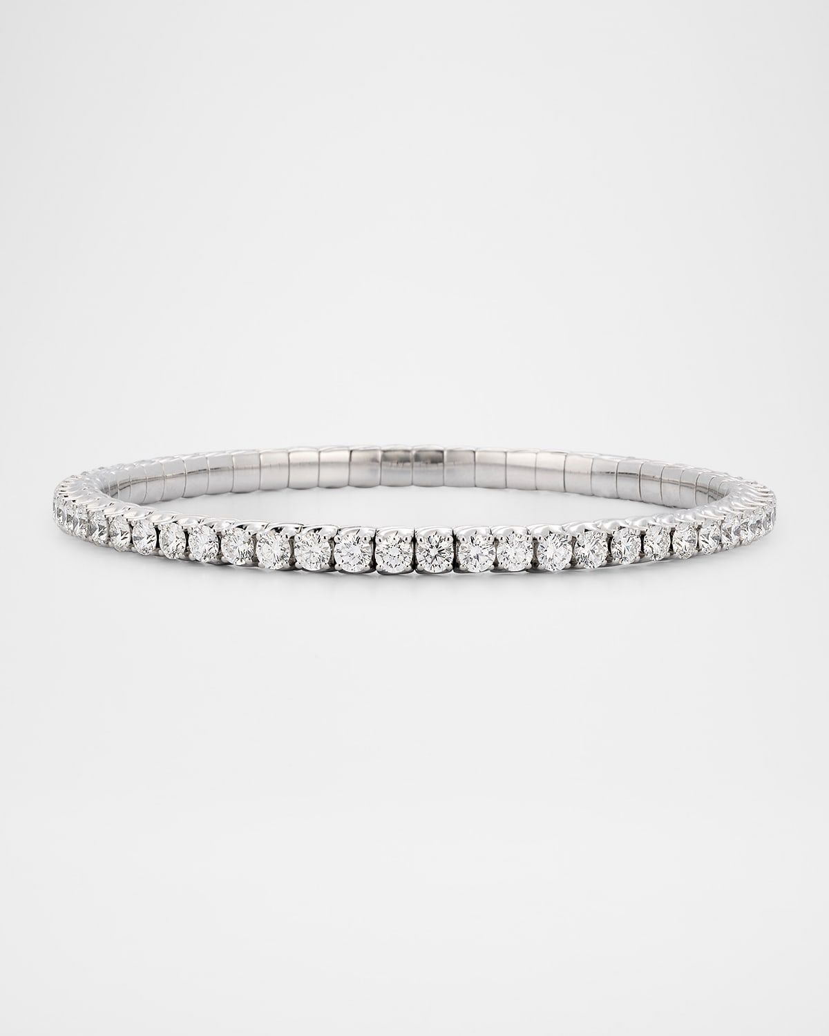 Xpandable Bracelet in 18K White Gold with 58 FG Diamonds