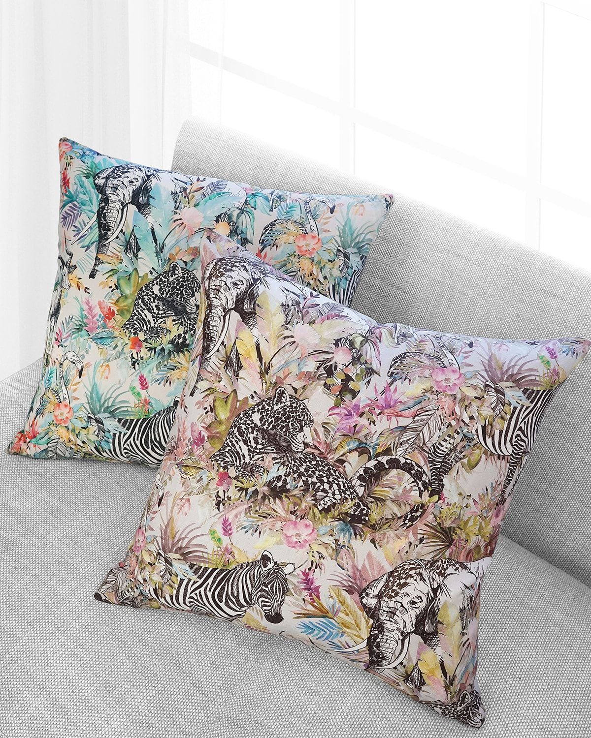 Jurassica Throw Pillow