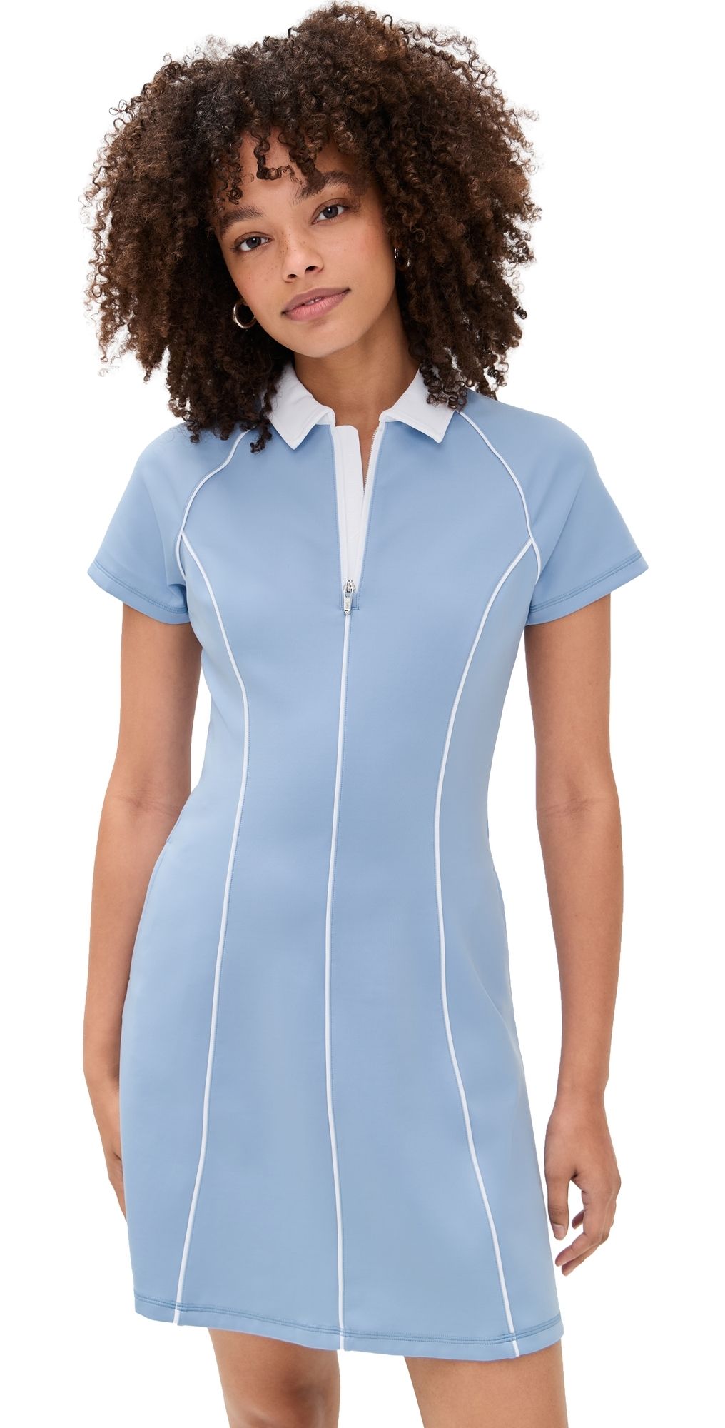 Greyson Soleil Polo Dress Wolf Blue - 476 XS