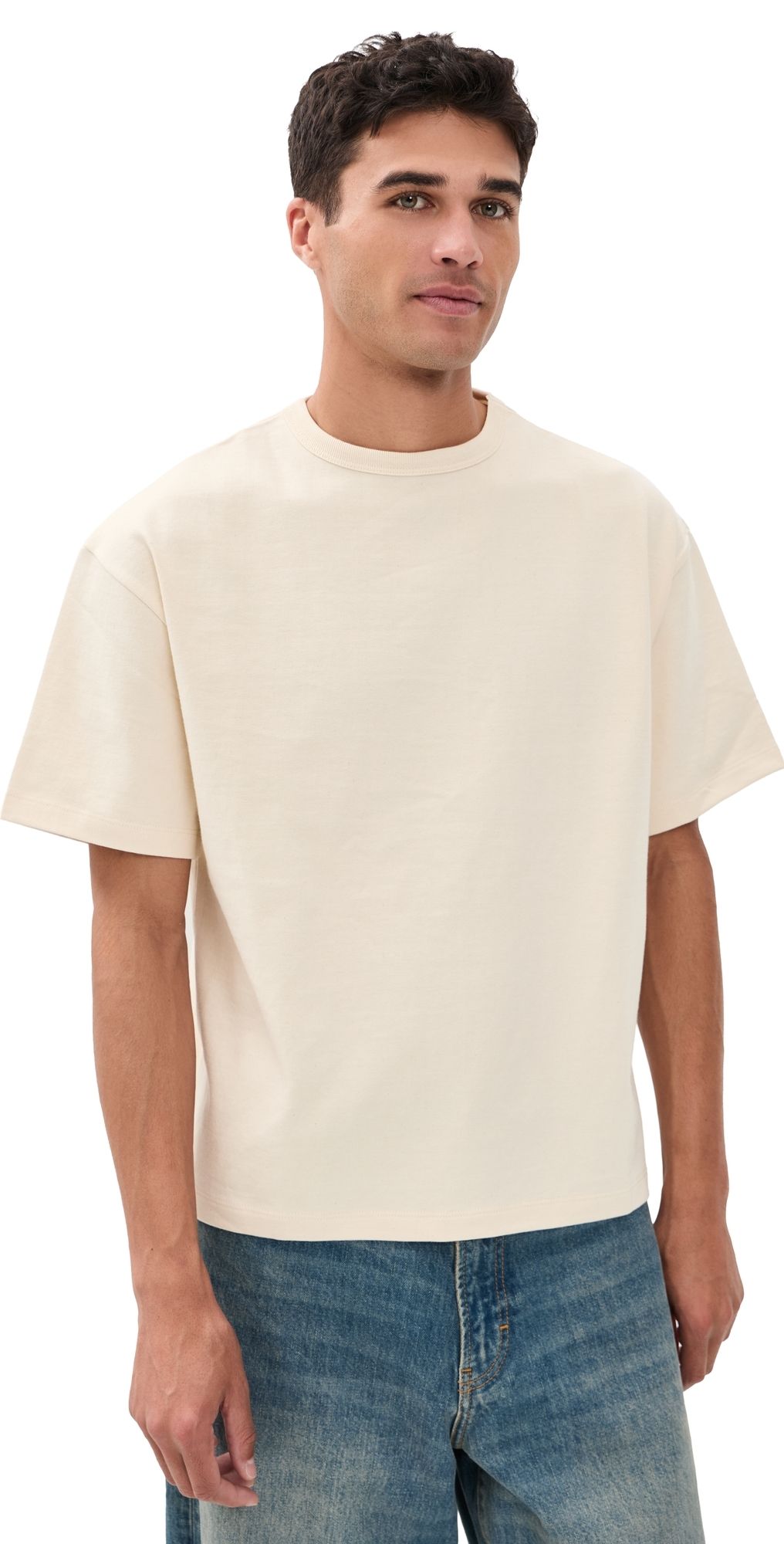 Naked & Famous Denim Strong Tee Natural L