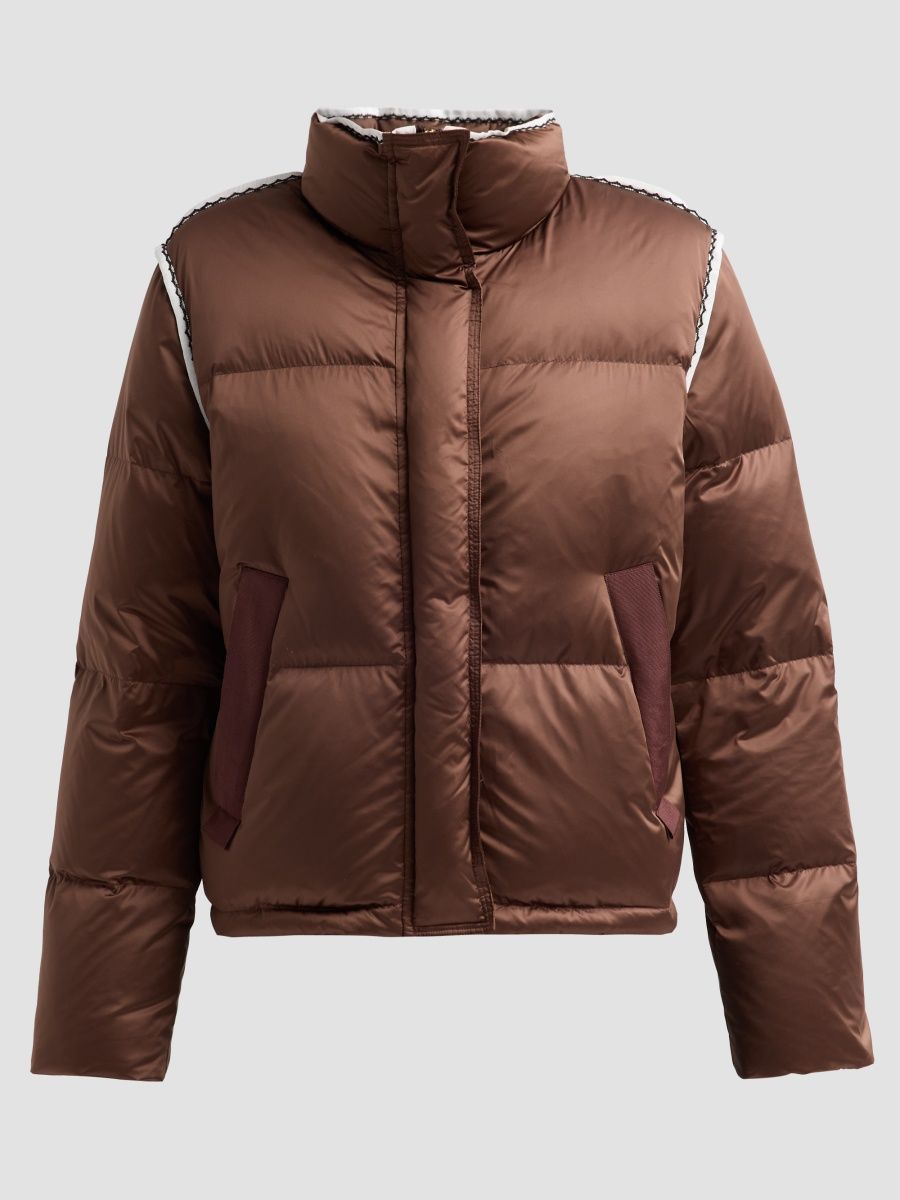Ramy Brook Women's Yara Stand Collar Jacket - Heritage Brown - Size XL