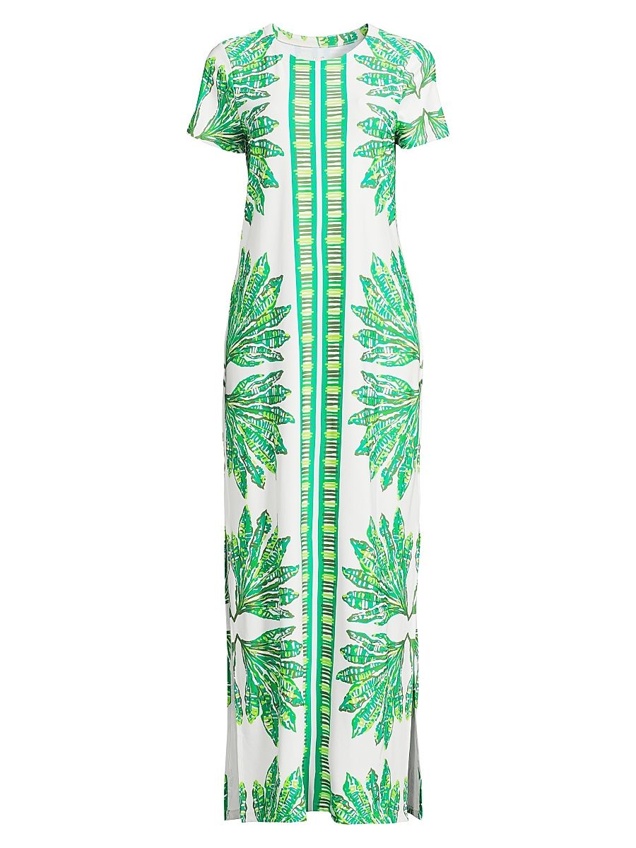 Women's Kaden UPF 50+ Maxi Dress - Kitts Green - Size XL