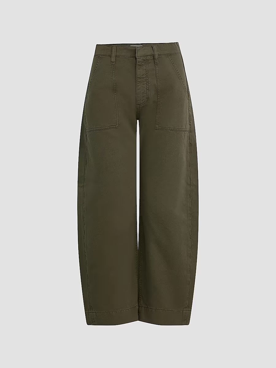 Women's The Major Barrel-Leg Pants - Army - Size 32
