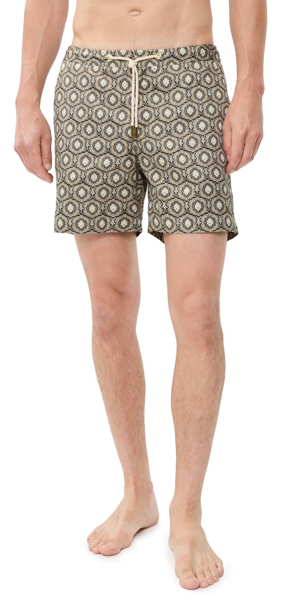 Orlebar Brown Bulldog Drawcord Passetto Swim Trunks 6 Bayleaf Green 32