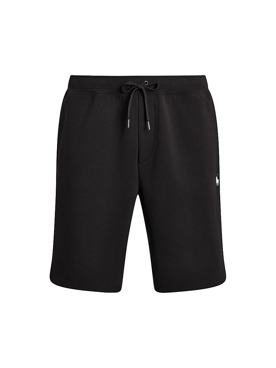 Men's Double-Knit Drawstring Shorts - Polo Black - Size XXL