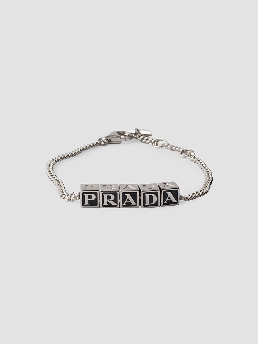 Men's Metal Bracelet - Black - Size Medium