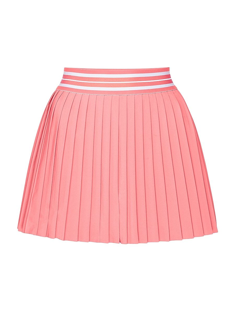Women's If You Pleats Miniskirt - Pink Play - Size Large