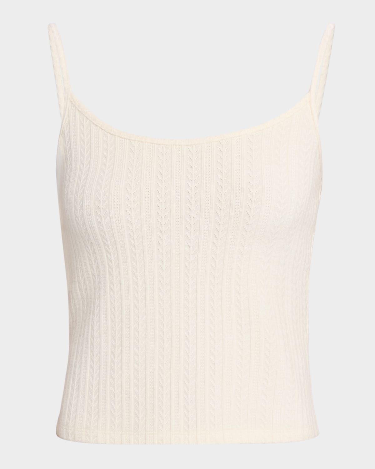 Brodier Pointelle Tank Top