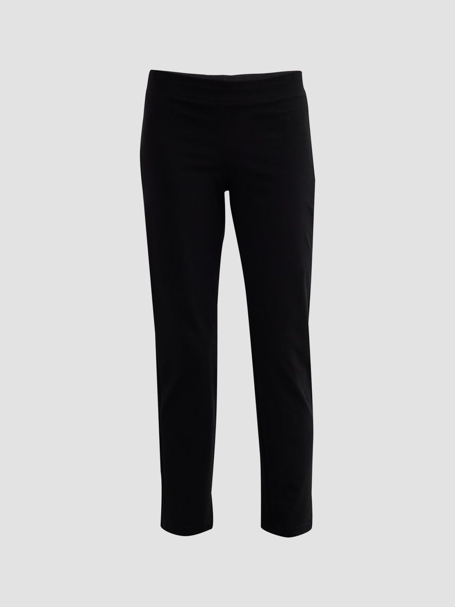 Eileen Fisher Women's Slim-Fit Ankle Pants - Black - Size XL