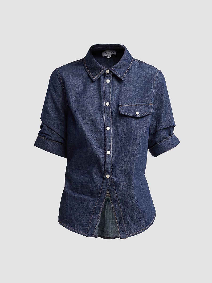 Women's Winston Denim Top - Midnight Rinse - Size 14