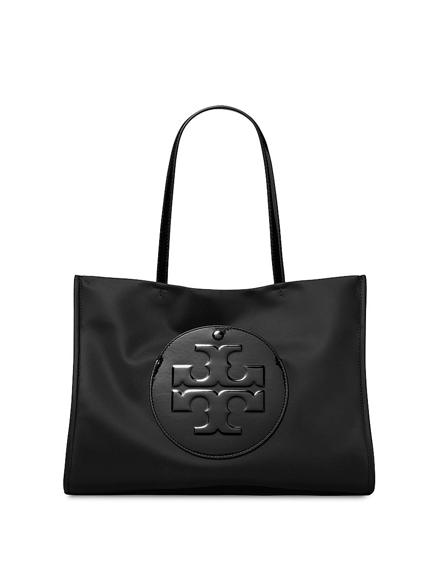 Women's Ella Small Logo Tote Bag - Black