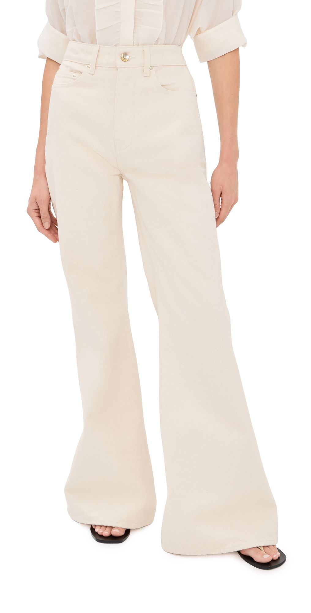 Ossou Trace Flare Jeans Buff Wash 28