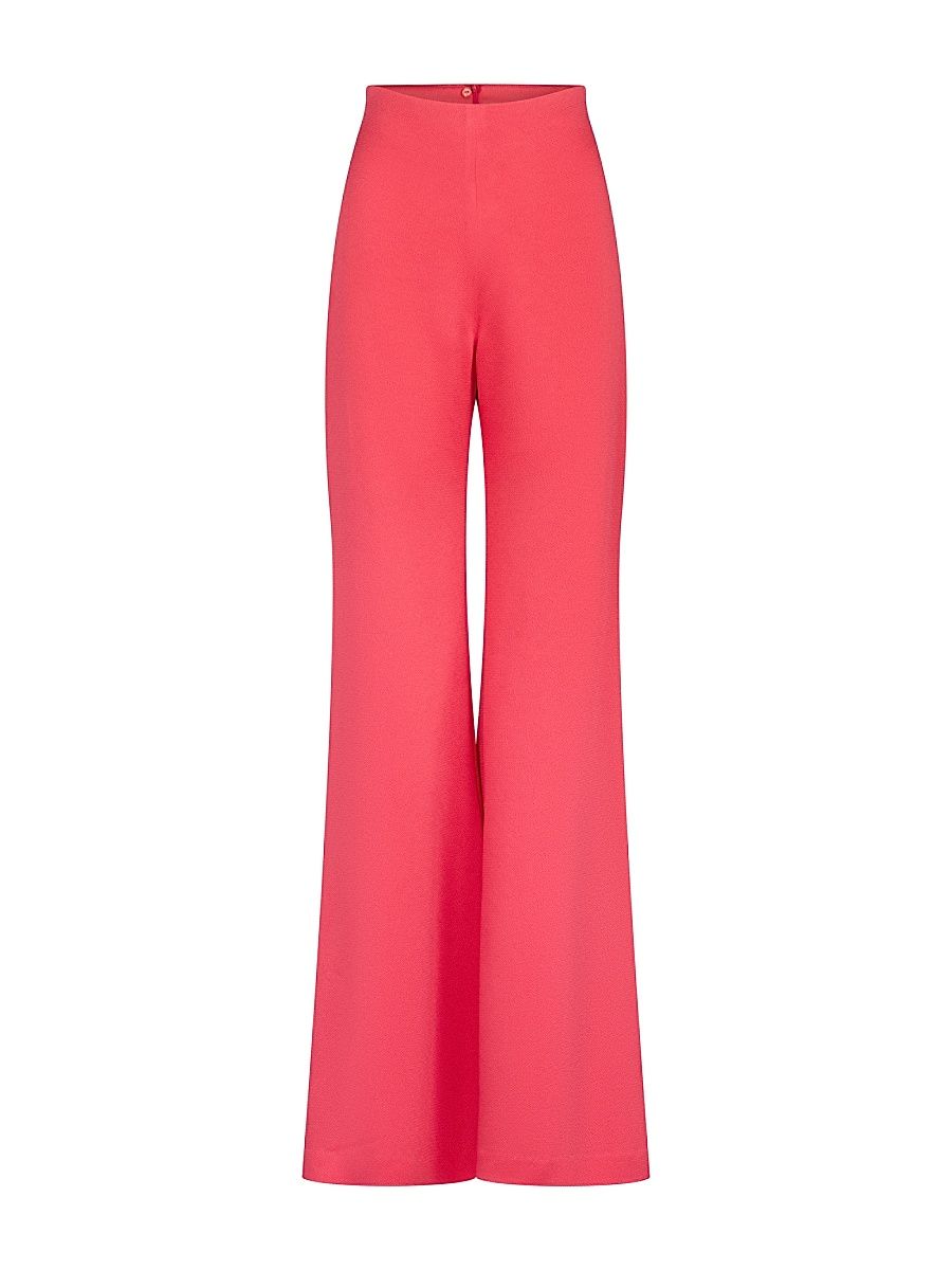 Women's Palermo Hammered Satin Pants - Peony - Size Small