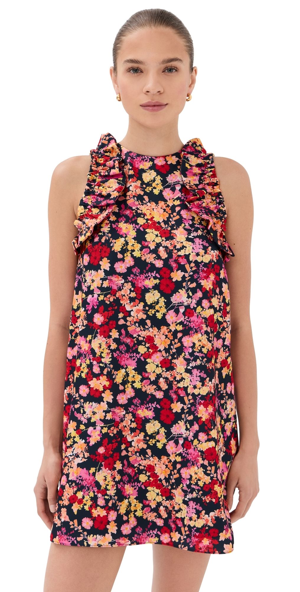 Kika Vargas Keira Dress Navy 2