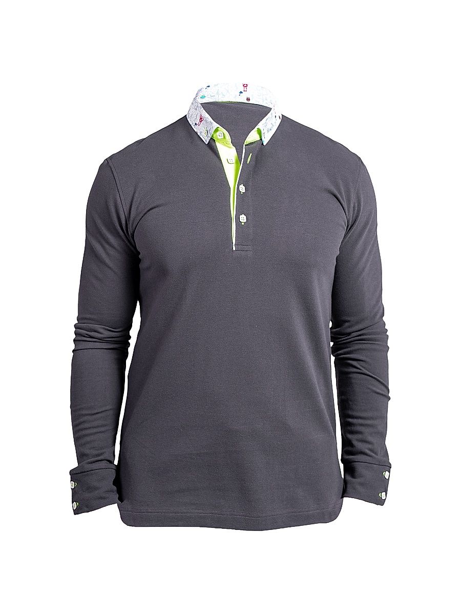 Men's Newton Ascension Polo Shirt - Grey - Size XXXL
