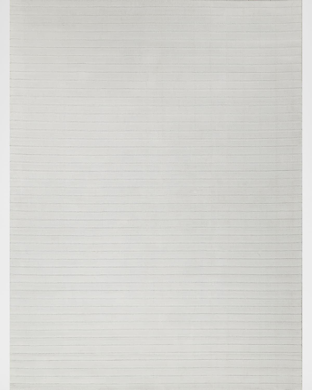 Amani Hand-Loomed White Rug, 12 & apos; x 15 & apos;