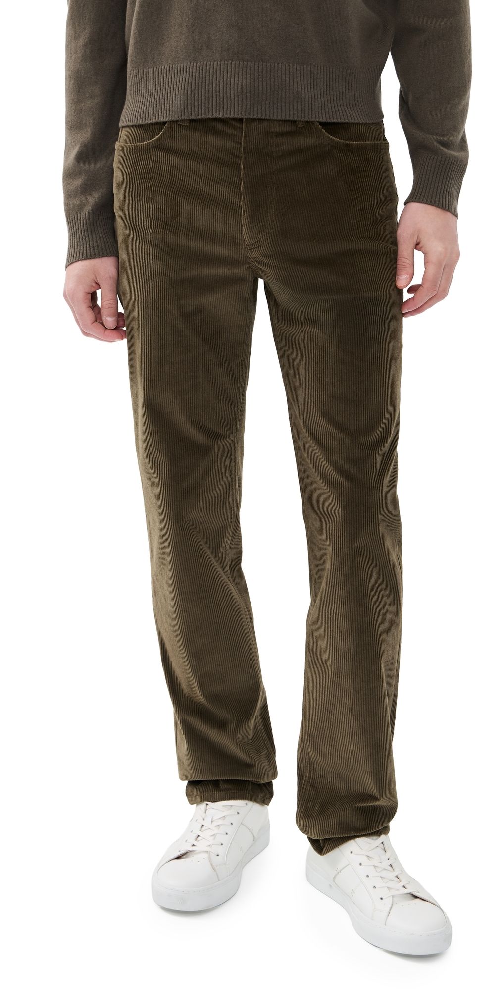 Theory Standard 5 Pocket Pants in Crosby Corduroy Tarmac 33