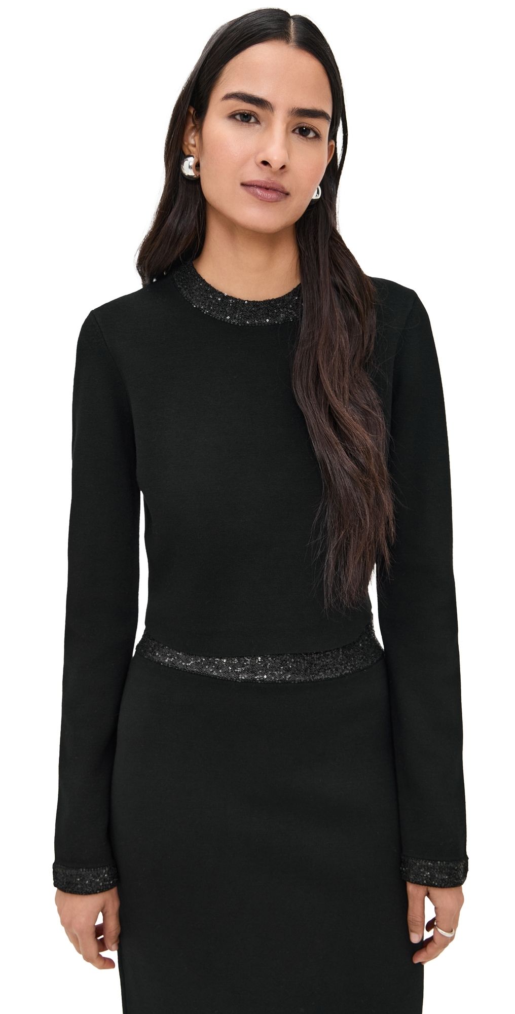 A. L.C. Marley Top Black/Black S