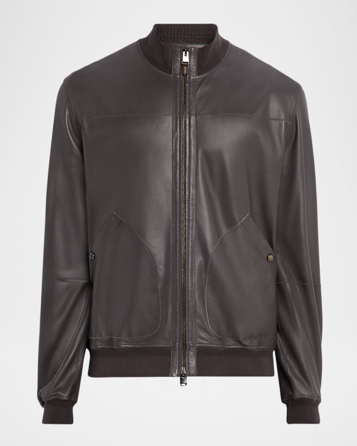 Men & apos;s Nuvola Napa Leather Bomber Jacket