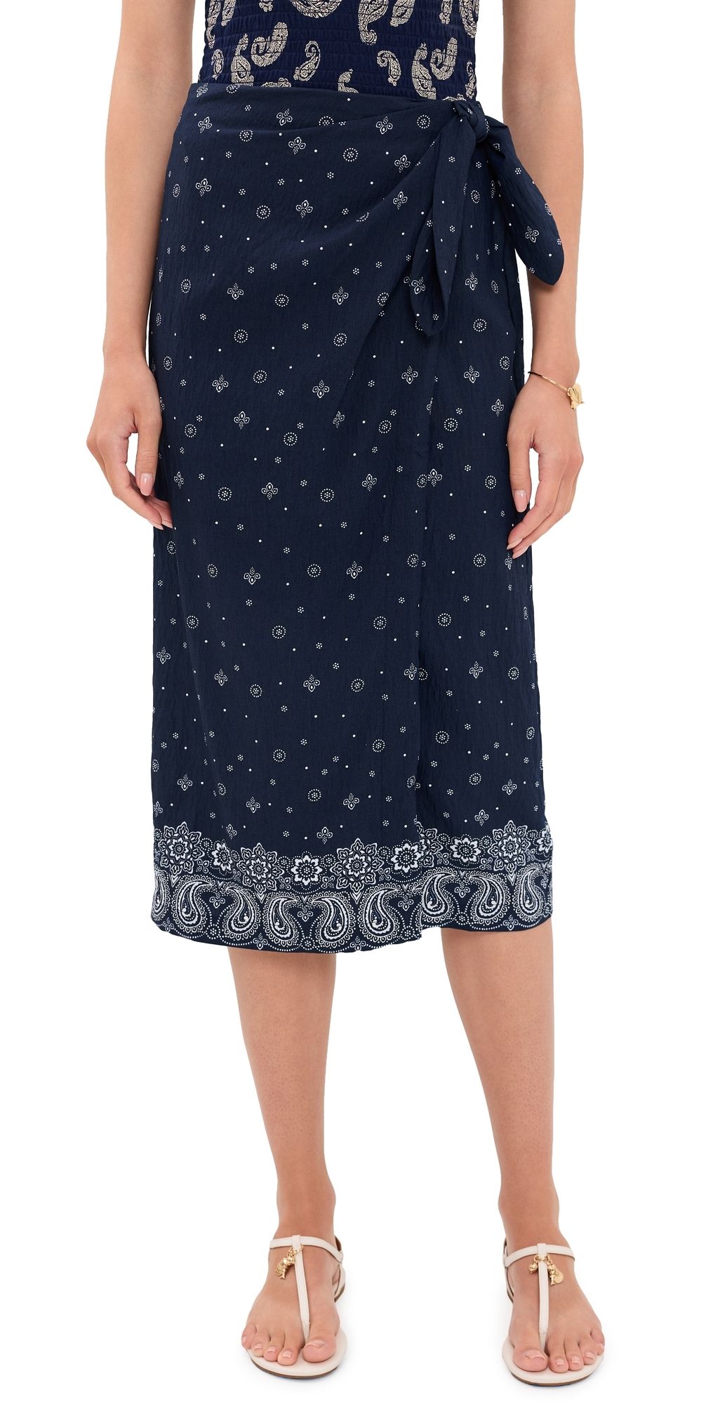 Madewell Madewell x Shopbop Benny Skirt Bandana Mix White XL