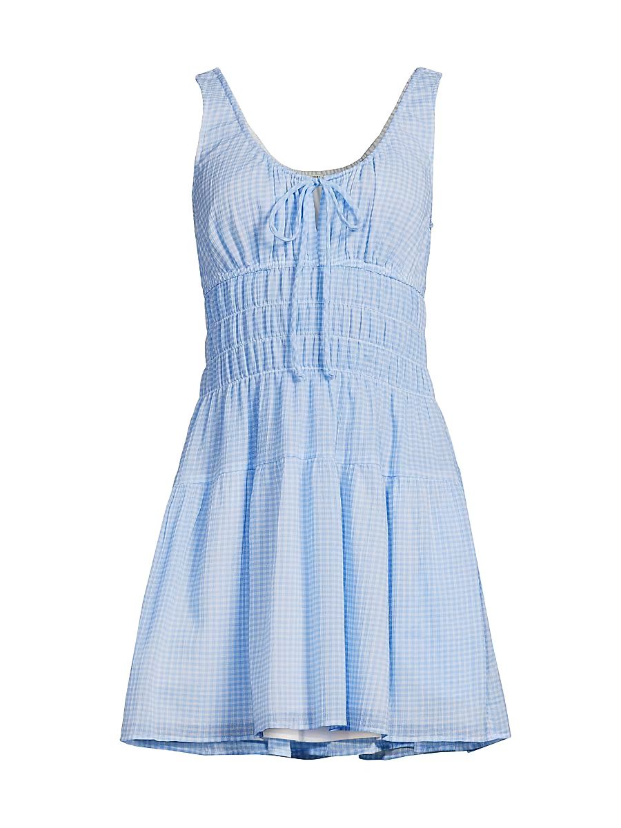 Women's Hello Sunshine Gianluca Minidress - Sky - Size Large