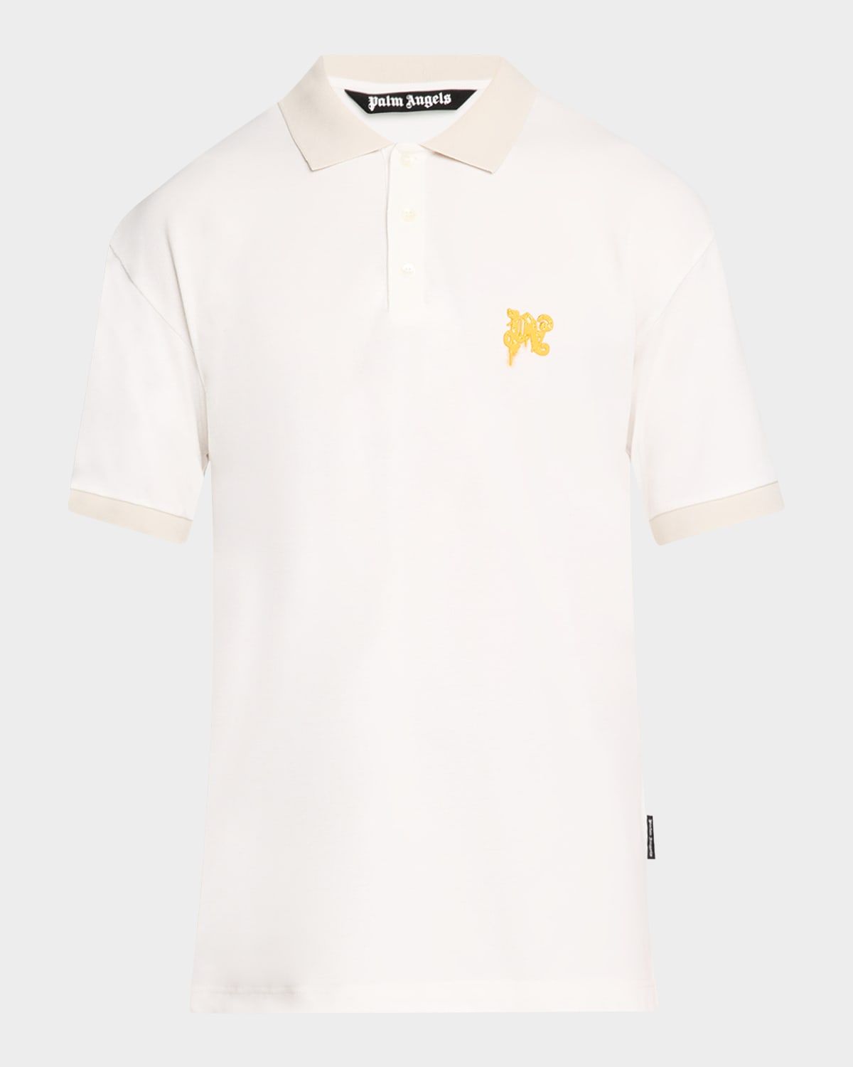 Men & apos;s Angel Portrait Logo Polo Shirt