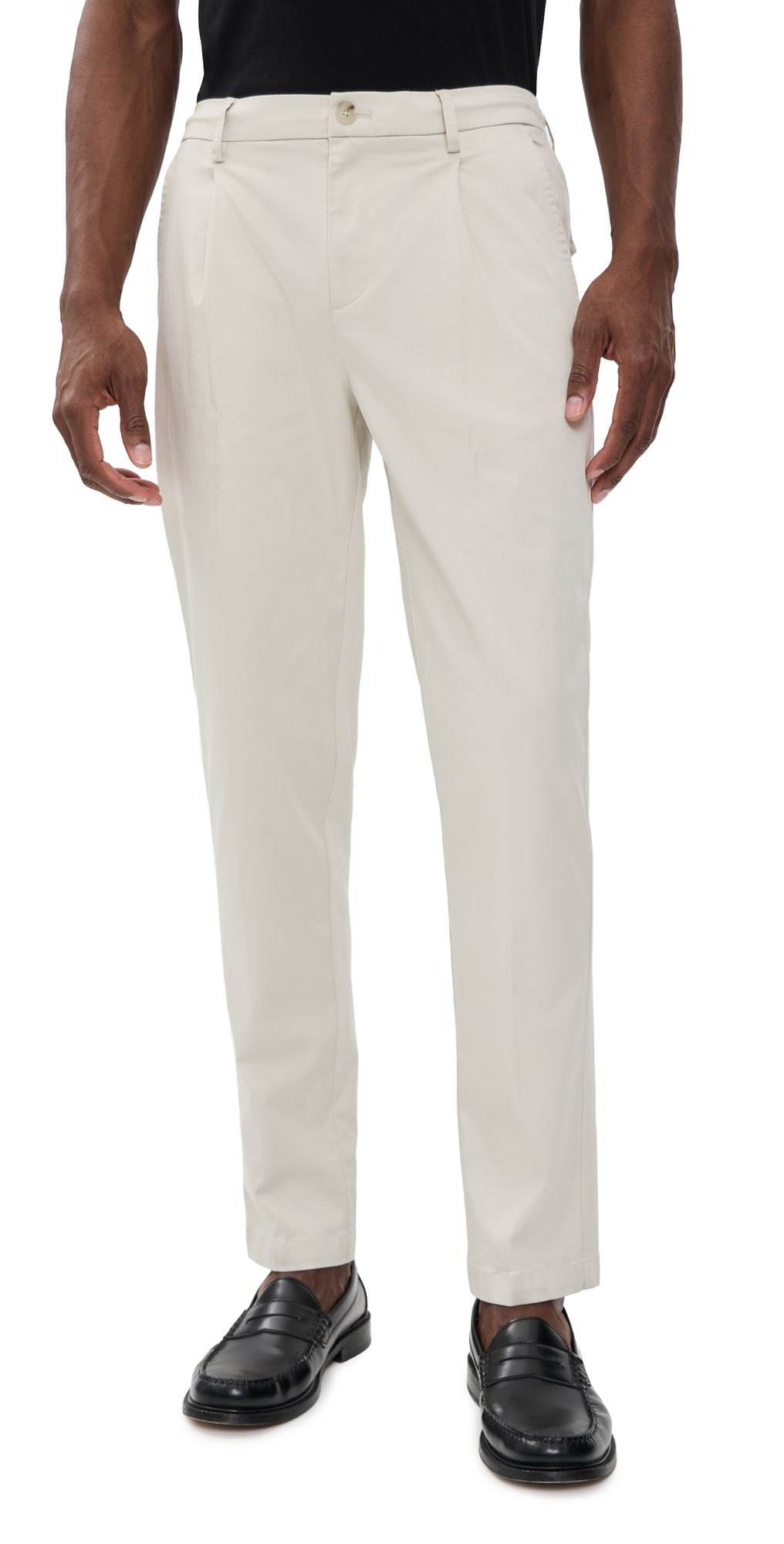 Onia Pull-On Cotton Tencel Pants Stone 30