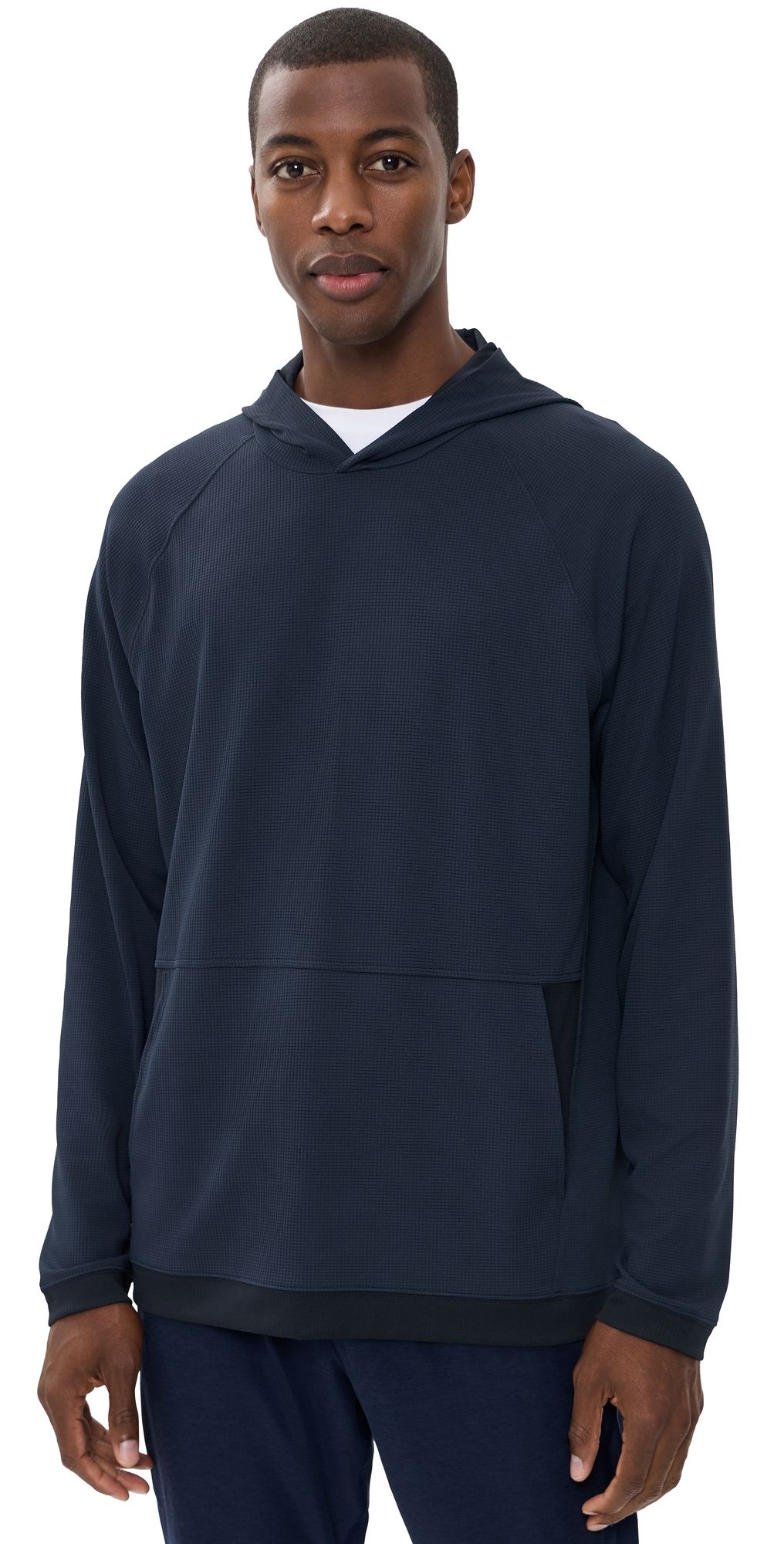 Rhone Waffle Tech Hoodie True Navy XL