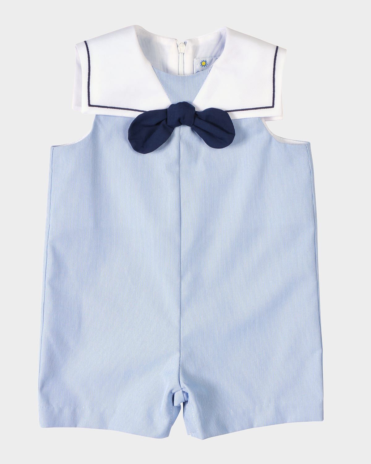 Boy & apos;s Pincord Sailor Shortall, Size 3M-24M