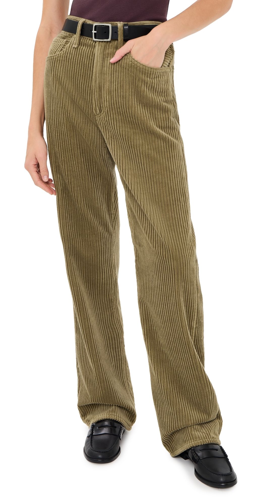 AGOLDE Vintage Loose Corduroy Pants French Khaki 31