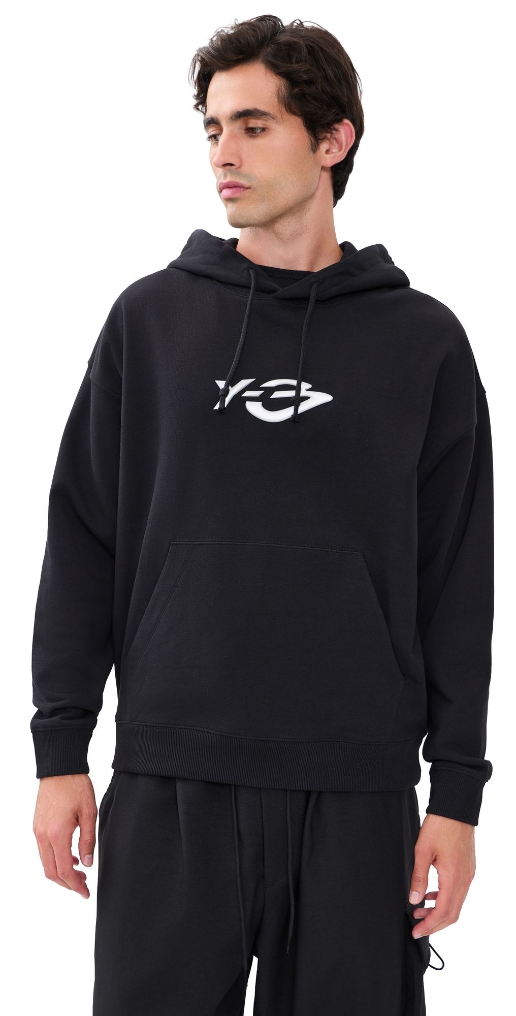 Y-3 Liquid Logo Hoodie Black L