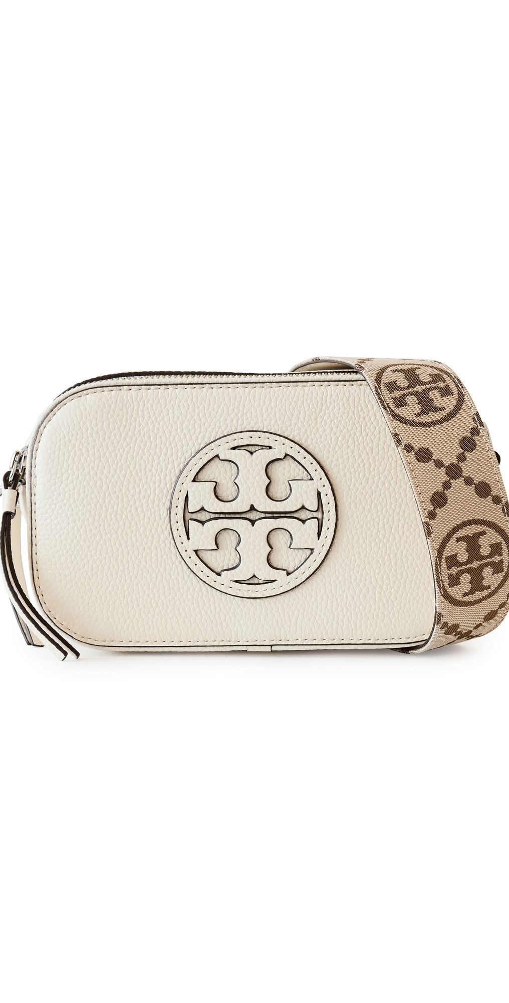Tory Burch Mini Miller Crossbody Bag New Ivory One Size