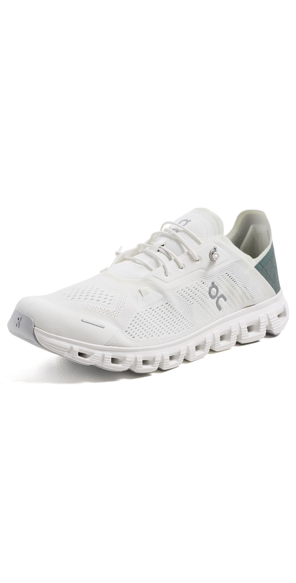 On Cloud 6 Coast Sneakers Ivory Olive 9