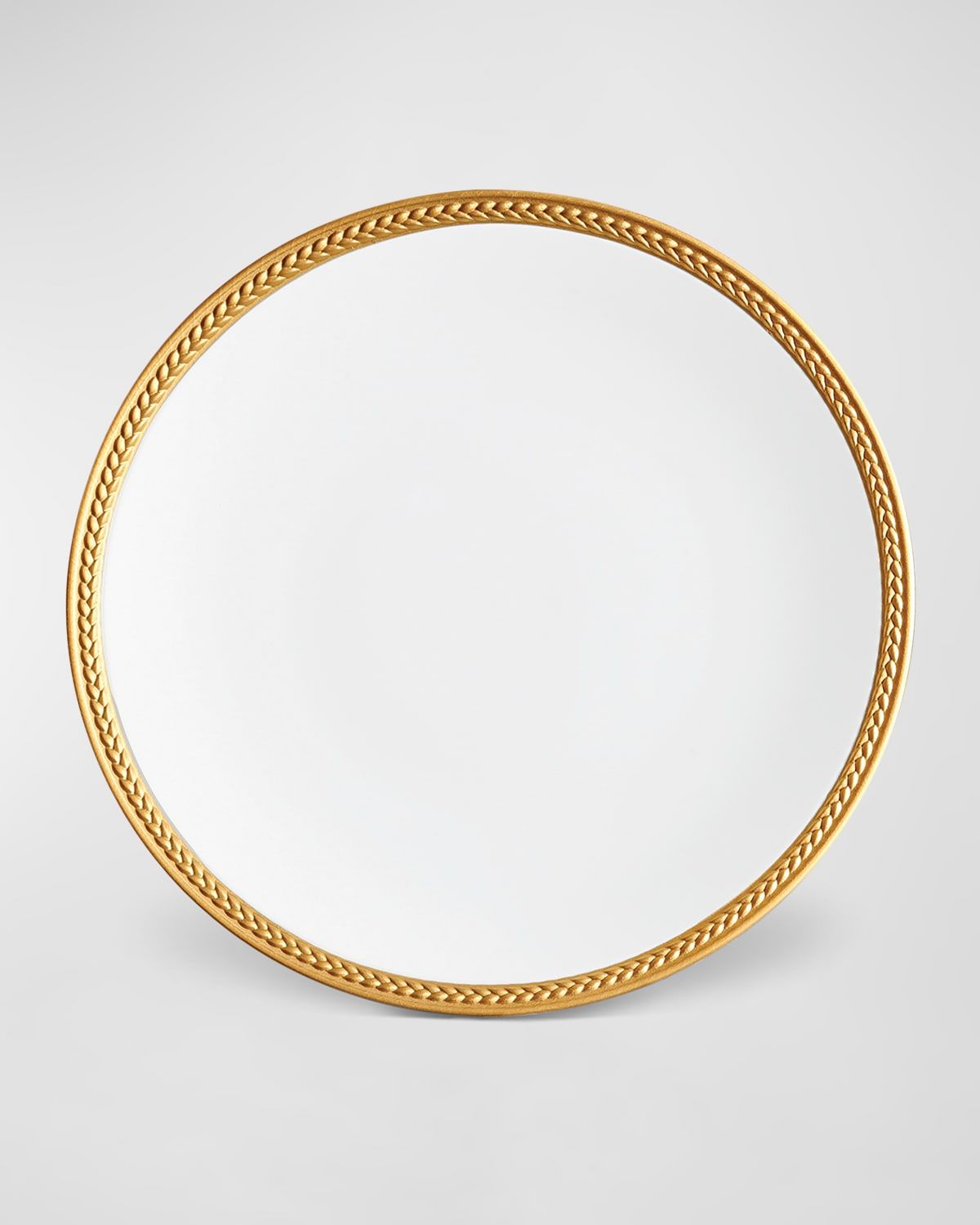 Soie Tressee 24K Gold-Plated Dessert Plate