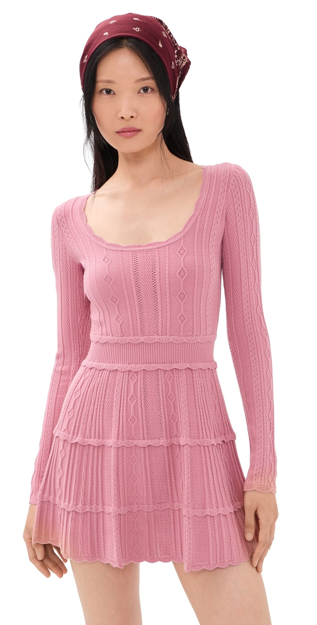 LoveShackFancy Lunelle Dress Peony S