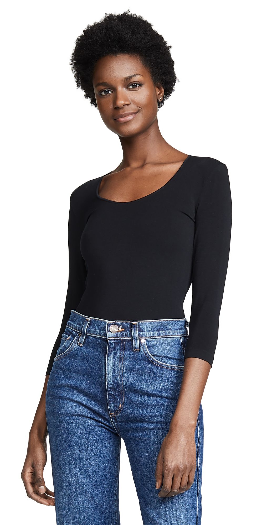 Wolford Tokio Thong Bodysuit White M