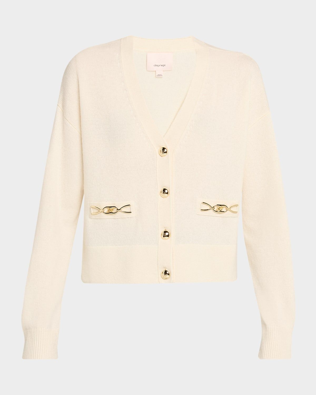 Kavita Cashmere Chain Cardigan