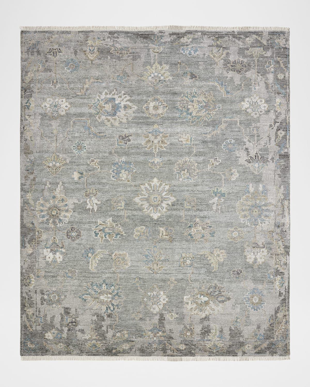 Hawthorne Hand-Knotted Rug, 9 & apos; x 12 & apos;