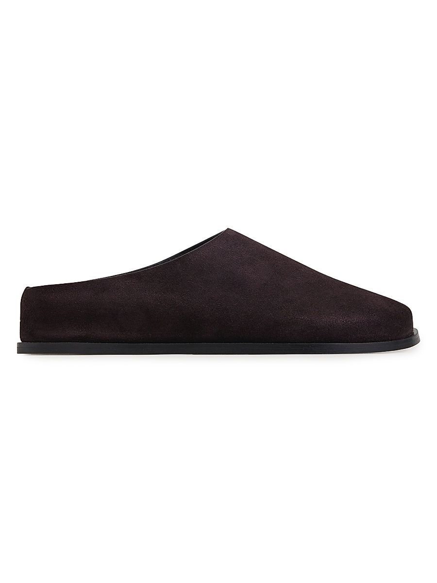 Women's Lou Suede Clogs - Black Berry Suede - Size 11