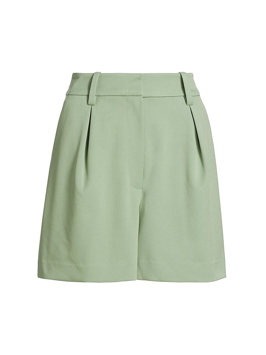 Women's The Favorite High-Rise Wide-Leg Shorts - Basil - Size 2