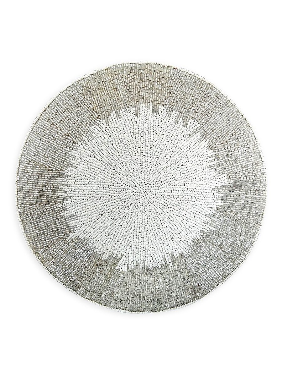 Celebration Decorative Mat - Silver