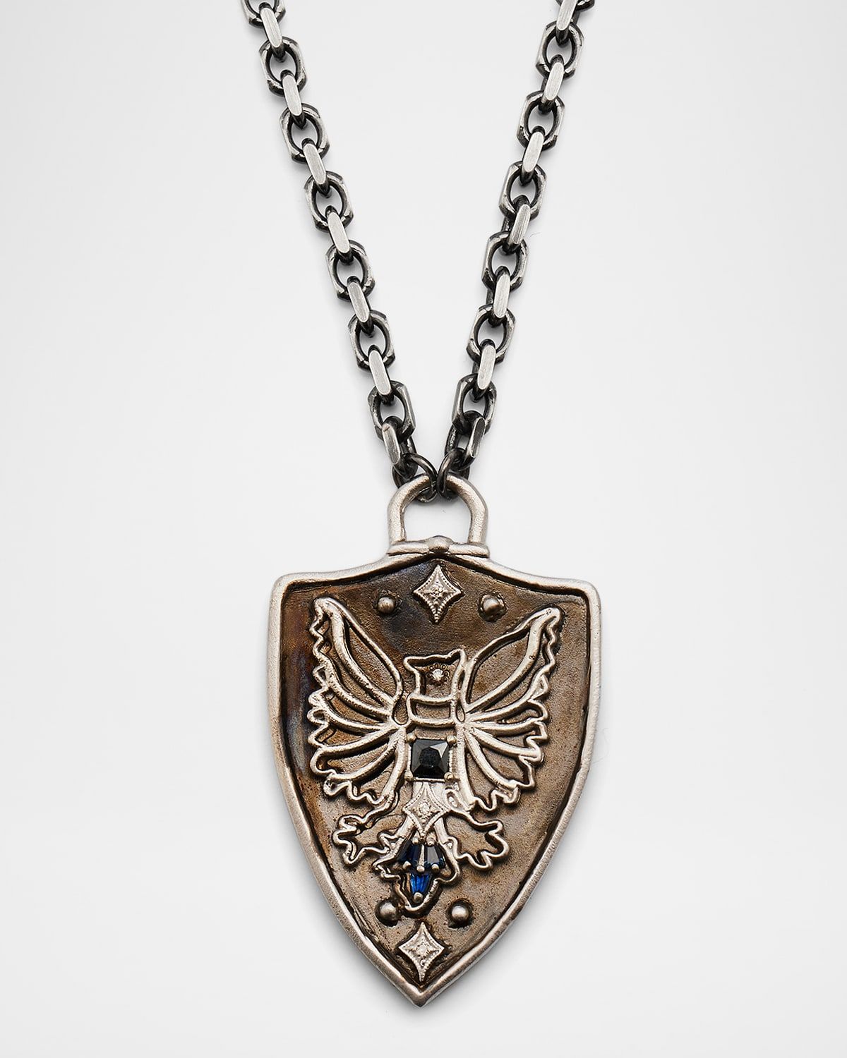 Men & apos;s Griffin Shield Pendant