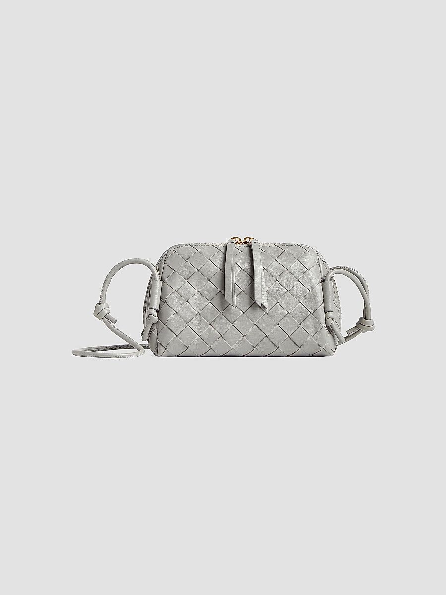 Bottega Veneta Women's Intrecciato Nappa Leather Pouch - Jungle Gold